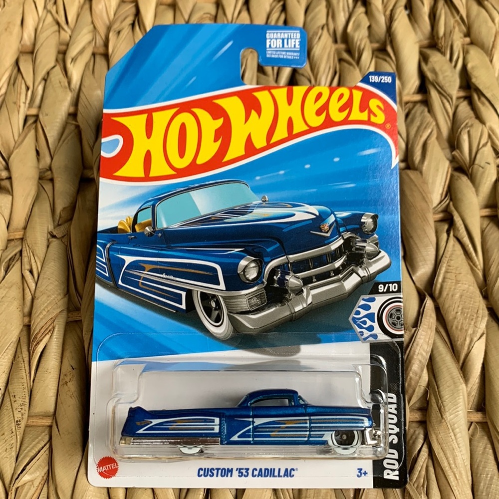 1953 Custom Cadillac Hot Wheels 50s Caddy 1950s Car Hotwheels 🆕 2025 Rod Squad
